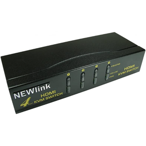 NEWlink 4 Port HDMI USB KVM Switch | Klikk Malta