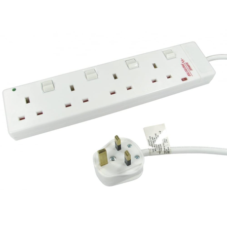 NEWlink 4-socket Surge Protected Individual... | Klikk Malta