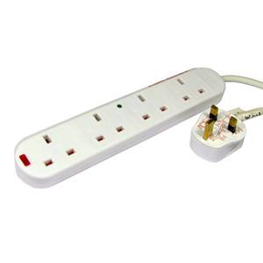 NEWlink 4-socket Surge Protected Power Stri... | Klikk Malta