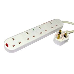 NEWlink 4-socket Surge Protected Power Stri... | Klikk Malta
