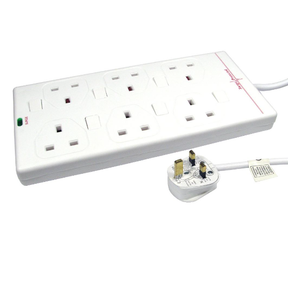 NEWlink 6-socket Surge Protected Power Stri... | Klikk Malta