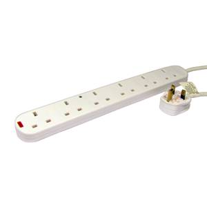 NEWlink 6-socket Surge Protected Power Stri... | Klikk Malta