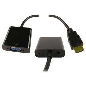 NEWlink HDMI to VGA+Audio Adapter | Klikk Malta