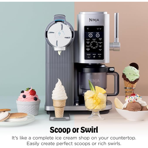 Ninja Creami Swirl 13-in-1 0.481L Ice Cream... | Klikk Malta