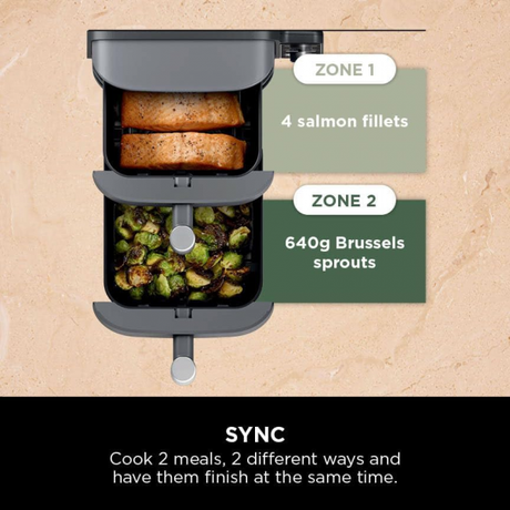 Ninja Double Stack XL SL400 2-Drawer Air Fryer | Klikk Malta