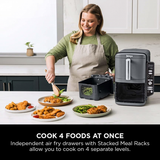 Ninja Double Stack XL SL400 2-Drawer Air Fryer | Klikk Malta
