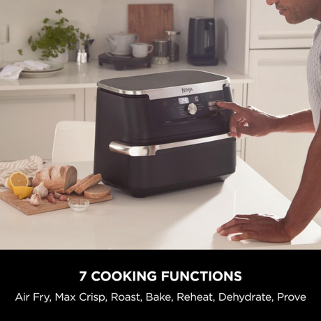 Ninja Foodi FlexDrawer Dual Zone Air Fryer ... | Klikk Malta