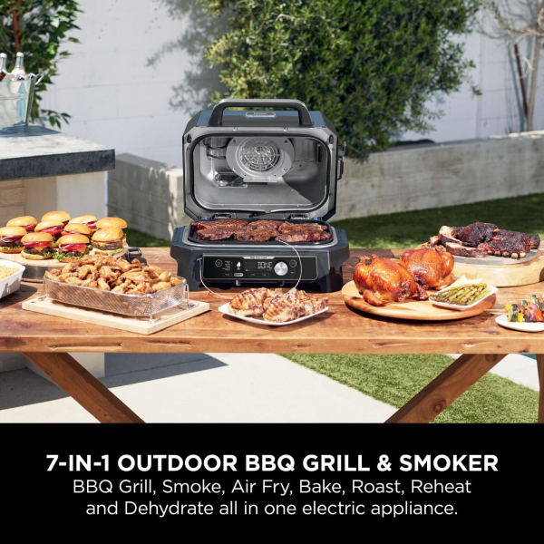 Ninja Woodfire Pro Connect XL Electric BBQ ... | Klikk Malta