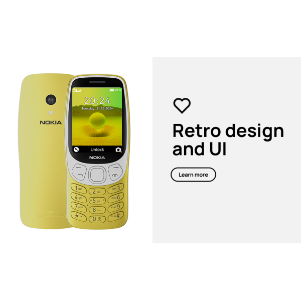 Nokia 3210 DS 4G (2024) Black | Klikk Malta