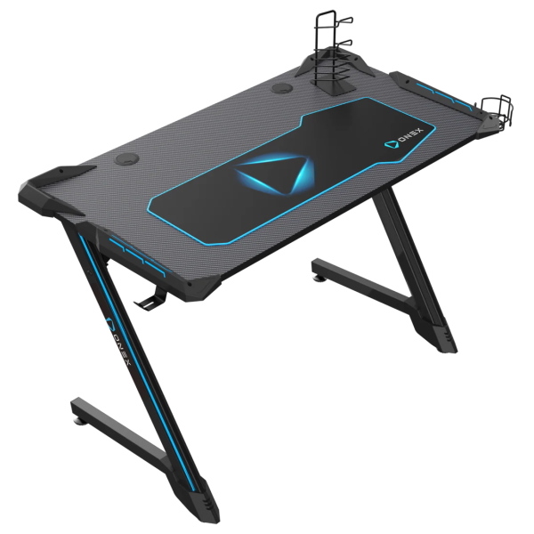 ONEX GD1200Z RGB Gaming Desk Black 1138x640... | Klikk Malta