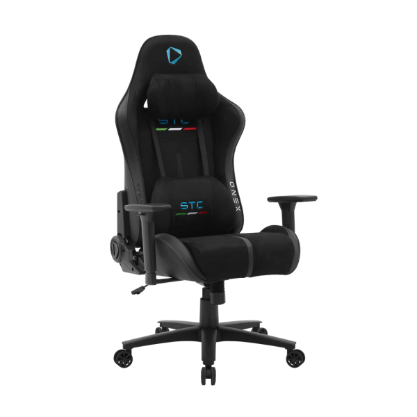 Onex STC Alcantara L Gaming Chair Suede Black | Klikk Malta