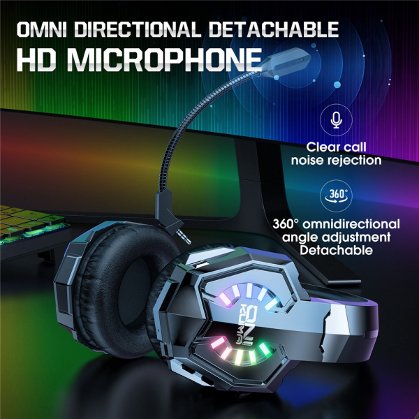 Onikuma B15 Gaming Headphones Black | Klikk Malta