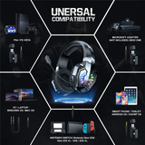 Onikuma B15 Gaming Headphones Black | Klikk Malta