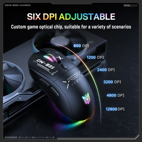 Onikuma CW935 Gaming Mouse Black | Klikk Malta