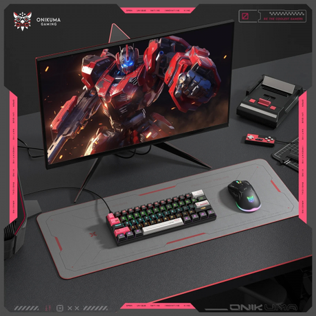 Onikuma G55 Wired Mechanical Keyboard Black | Klikk Malta