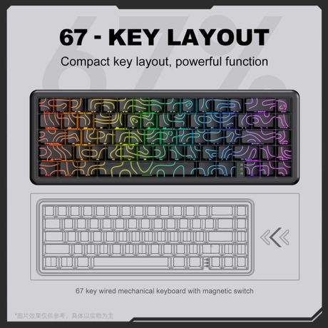 Onikuma G67 Gaming Keyboard | Klikk Malta