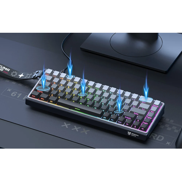 Onikuma G69 Mechanical Keyboard Black | Klikk Malta