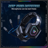 Onikuma GT806 Gaming Headphones Black | Klikk Malta