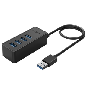 Orico USB to 4x USB 3.0 Hub Adapter Black | Klikk Malta