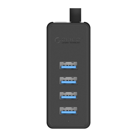 Orico USB to 4x USB 3.0 Hub Adapter Black | Klikk Malta