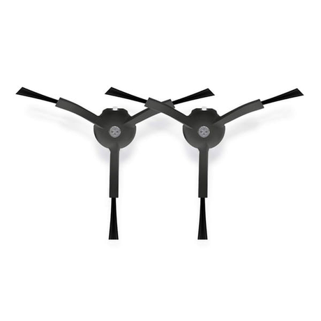Original Roborock 3-arm Side Brush Black 2-... | Klikk Malta