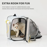PETKIT Breezy X Zone Pet Carrier Grey | Klikk Malta
