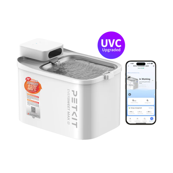 PETKIT Eversweet Max 2 100 w/UVC Pump | Klikk Malta
