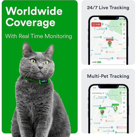 Petloc8 mini Pet Tracker + 1 year subscription | Klikk Malta
