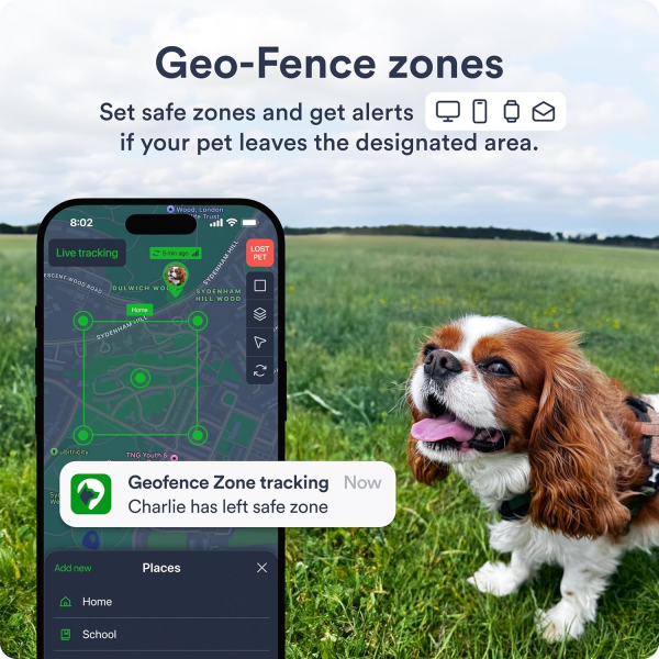 Petloc8 Pet Tracker + 1 year subscription | Klikk Malta
