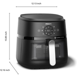 Philips 2000 Series Air Fryer 6.2L Black wi... | Klikk Malta