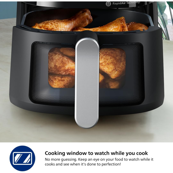 Philips 2000 Series Air Fryer 6.2L Black wi... | Klikk Malta