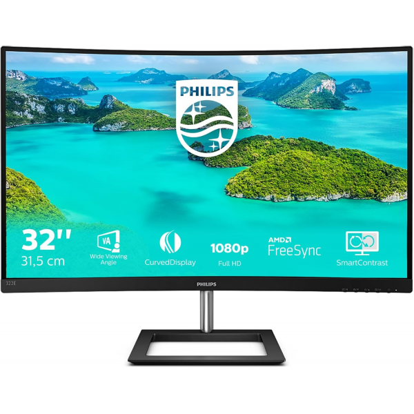 Philips 32 inch Full HD LED Curved Monitor | Klikk Malta