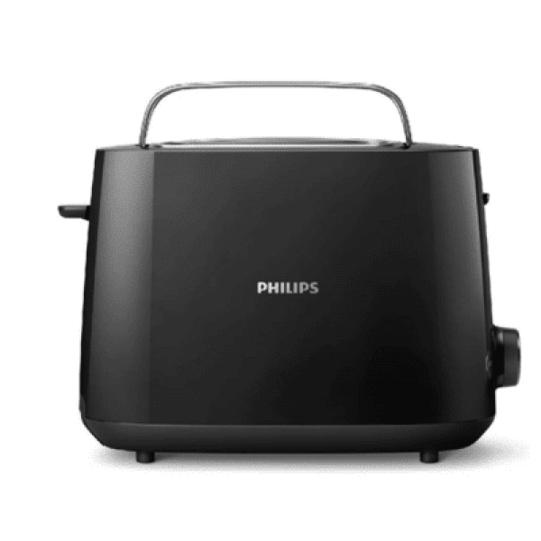 Philips Daily Collection 900w Toaster Black | Klikk Malta