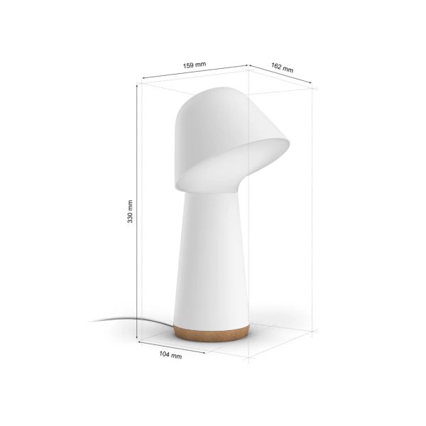 Philips Hue Bedside Table Lamp White UK | Klikk Malta