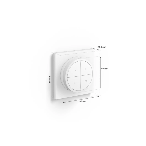 Philips Hue Tap Dial Switch White | Klikk Malta
