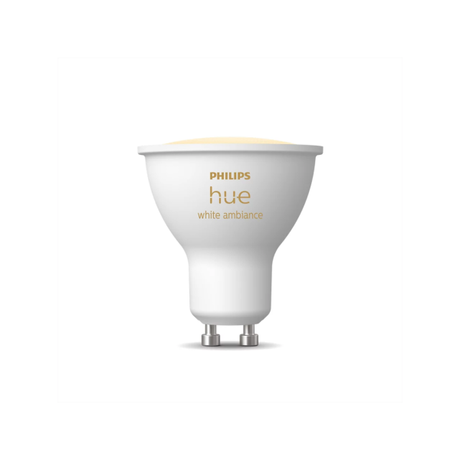 Philips Hue White Ambiance 4.2W GU10 1P | Klikk Malta