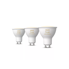 Philips Hue White Ambiance 4.2W GU10 3-pack | Klikk Malta