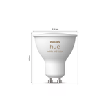 Philips Hue White+Colour Ambiance 4.2W GU10... | Klikk Malta