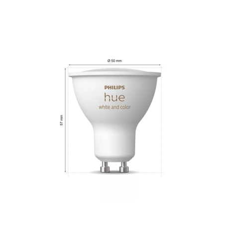 Philips Hue White+Colour Ambiance 4.2W GU10... | Klikk Malta