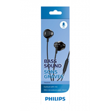 Philips In-Ear Wired Earphones Black | Klikk Malta