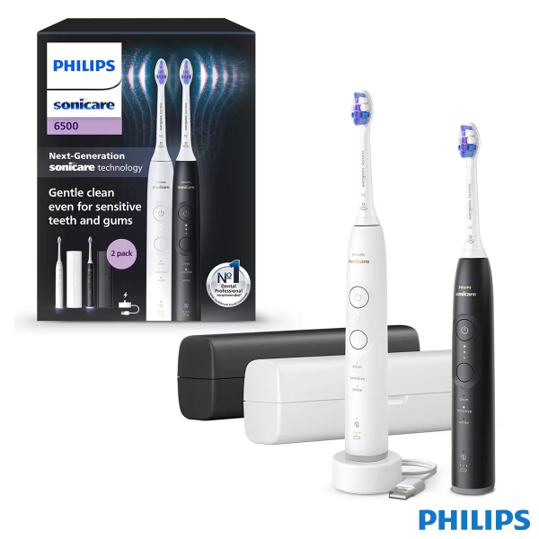 Philips Sonicare 6500 Series Duo Pack with ... | Klikk Malta