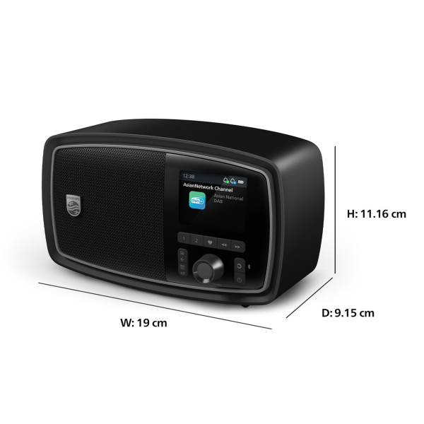Philips The Janet CENTURY Portable Analog &... | Klikk Malta