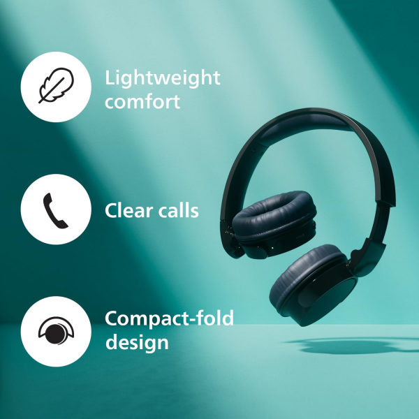 Philips Wireless On-Ear Headphones with Mic... | Klikk Malta