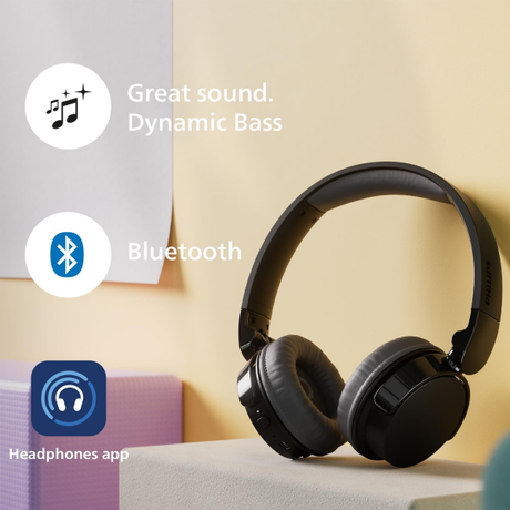 Philips Wireless On-Ear Headphones with Mic... | Klikk Malta