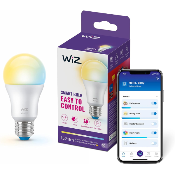 Philips WiZ A60 100W E27 Tunable Whites Sma... | Klikk Malta