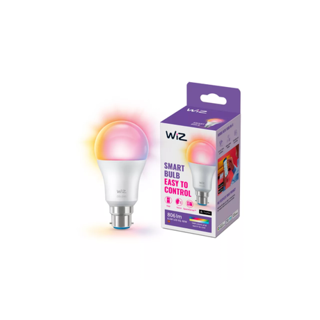 Philips WiZ A60 60W B22 RGB Smart Bulb 1-pack | Klikk Malta