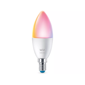 Philips WiZ C37 40W E14 RGB Smart Bulb 1-pack | Klikk Malta