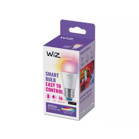Philips WiZ P45 40W E27 RGB Smart Bulb 1-pack | Klikk Malta