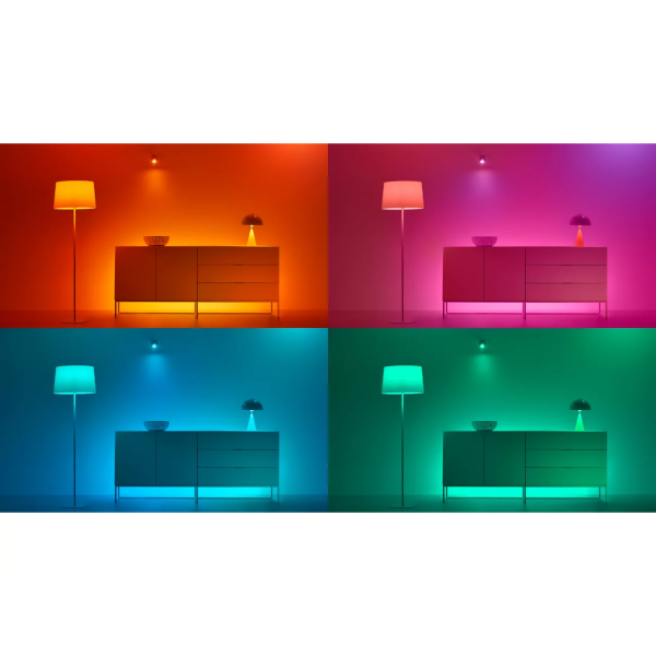 Philips WiZ ST64 40W E27 ClearGlass RGB Sma... | Klikk Malta