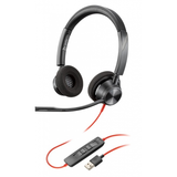 Poly Blackwire C3320 USB-A Stereo Headset | Klikk Malta
